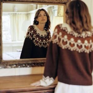 Christy Dawn Francesca sweater in umber